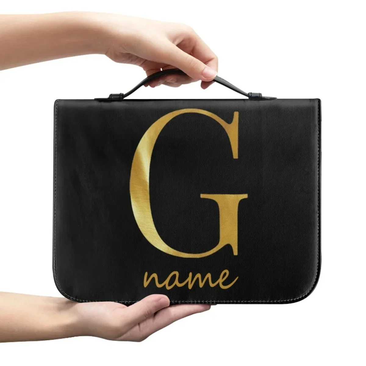 Uppercase Letter Printed Bible Cover Case Women New Handbags Zipper Handle Bible Bag Custom Name Study Book Holy Storage Bag
Uppercase Letter Printed Bible Cover Case Women New Handbags Zipper Handle Bible Bag Custom Name Study Book Holy Storage Bag