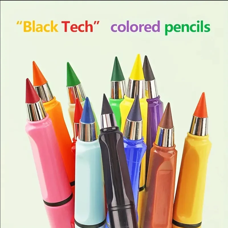30pcs/Set Colored Pencils - Elegant & Classic Colors Combination -0.5mm Inkless Metal Pen Magic Pencils For Eternal Artwork Hall
30pcs/Set Colored Pencils - Elegant & Classic Colors Combination -0.5mm Inkless Metal Pen Magic Pencils For Eternal Artwork Hall