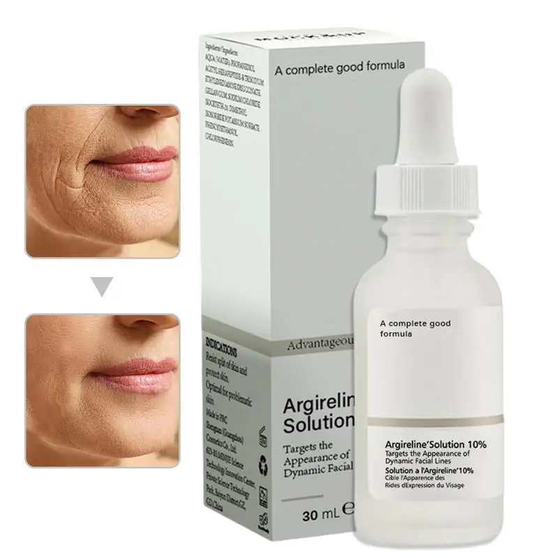 1pcs Argireline Solution Brightening Moisturizing Argireline Solution Essence 10% Hexapeptide Natural Non-Irritating Firming
1pcs Argireline Solution Brightening Moisturizing Argireline Solution Essence 10% Hexapeptide Natural Non-Irritating Firming