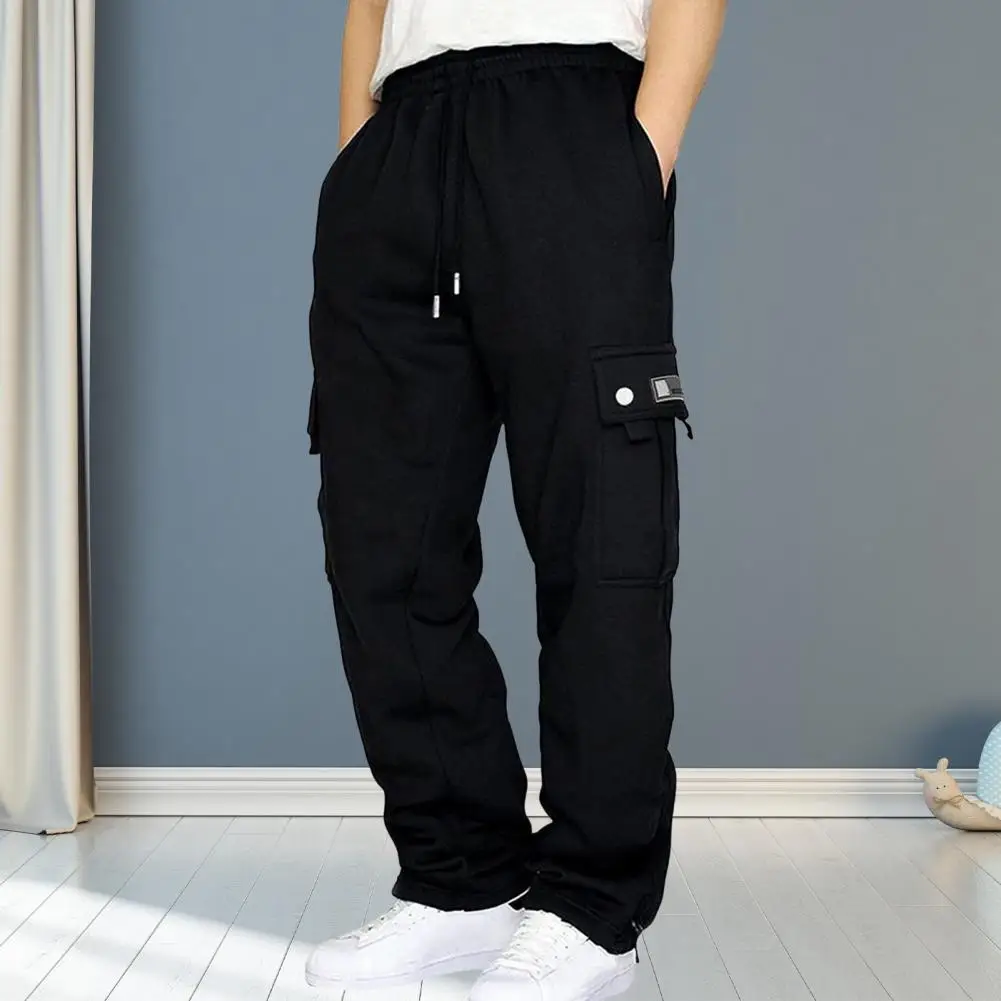 Men Trousers Breathable Men's Sport Pants with Drawstring Waist for Gym Training Jogging Loose Fit Solid Color Trousers Casual
Men Trousers Breathable Men's Sport Pants with Drawstring Waist for Gym Training Jogging Loose Fit Solid Color Trousers Casual