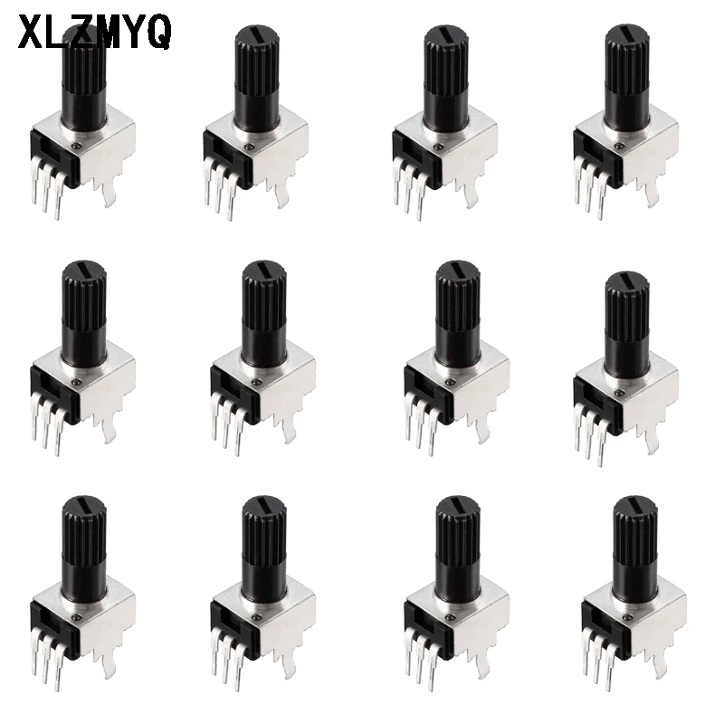 20PCS RV09 Potentiometer Vertical 0932 Adjustable Resistance 1K 2K 5K 10K 50K 100K 200K 500K 1M 12.5mm Adjustable Potentiometers
20PCS RV09 Potentiometer Vertical 0932 Adjustable Resistance 1K 2K 5K 10K 50K 100K 200K 500K 1M 12.5mm Adjustable Potentiometers
