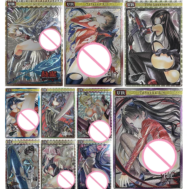 Anime Goddess Story Jeanne d'Arc ChunLi Altria Pendragon Alter Cammy White collection Thick flash card Christmas birthday gift
Anime Goddess Story Jeanne d'Arc ChunLi Altria Pendragon Alter Cammy White collection Thick flash card Christmas birthday gift