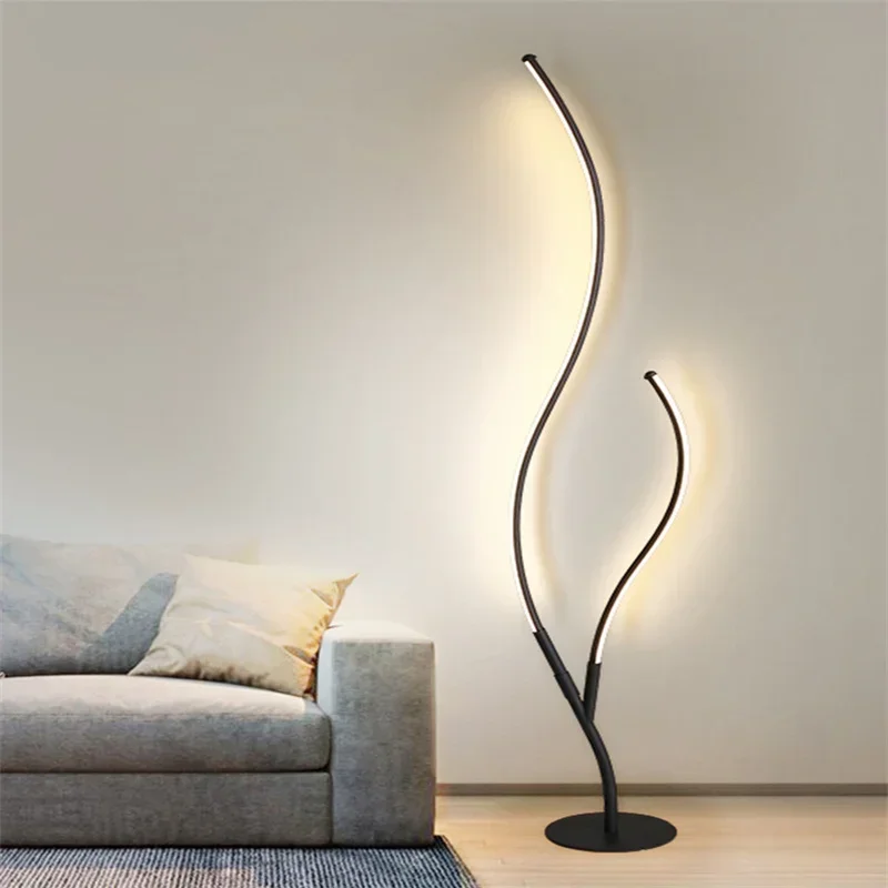 

Modern Personality Creative Simple Branch Shape Floor Lamp Led Living Room Bedroom Study Decoration Floor Lamp Ins Style Lamps