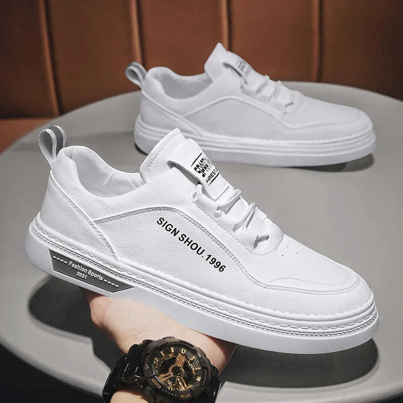 Men's shoes spring and fall new simple breathable white shoes men's trend versatile casual board shoes youth tide
Men's shoes spring and fall new simple breathable white shoes men's trend versatile casual board shoes youth tide