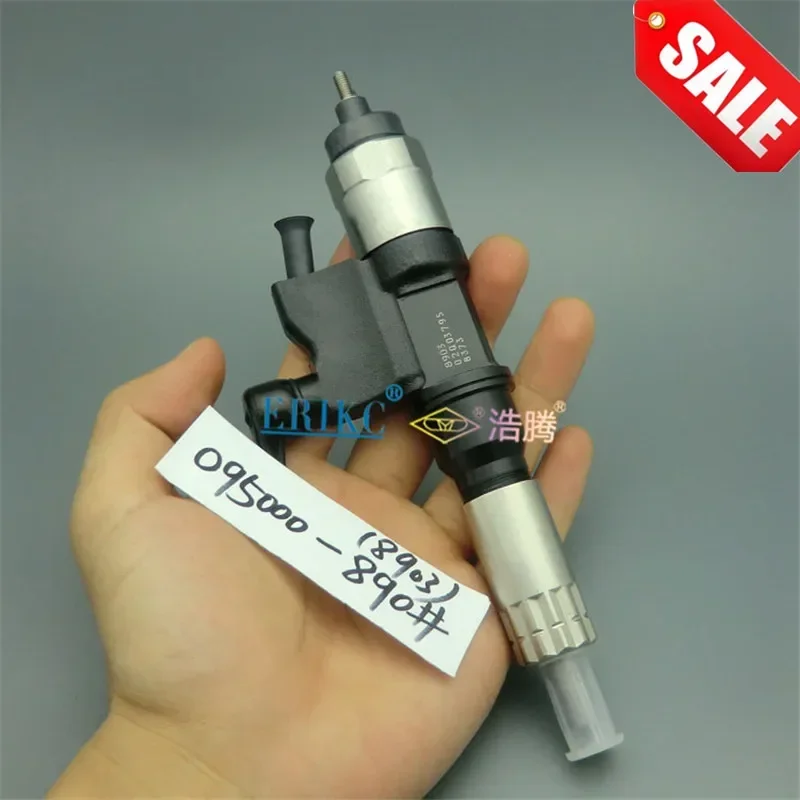 

ERIKC 0950008902 Injection 8902 Original Electronic Fuel Injector 095000-8902 (8981518371) and Truck Diesel Nozzle Inyector