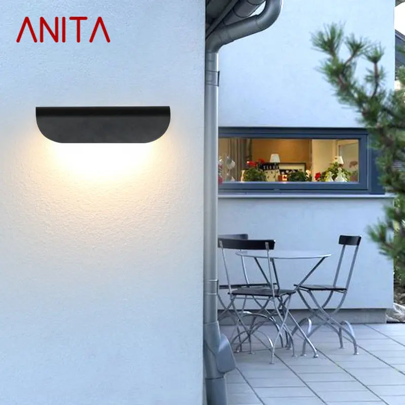 ANITA Modern Wall Lamps Simple Black Style LED IP65 Waterproof Sconce Light For Outdoor and Indoor Balcony Stairs
ANITA Modern Wall Lamps Simple Black Style LED IP65 Waterproof Sconce Light For Outdoor and Indoor Balcony Stairs