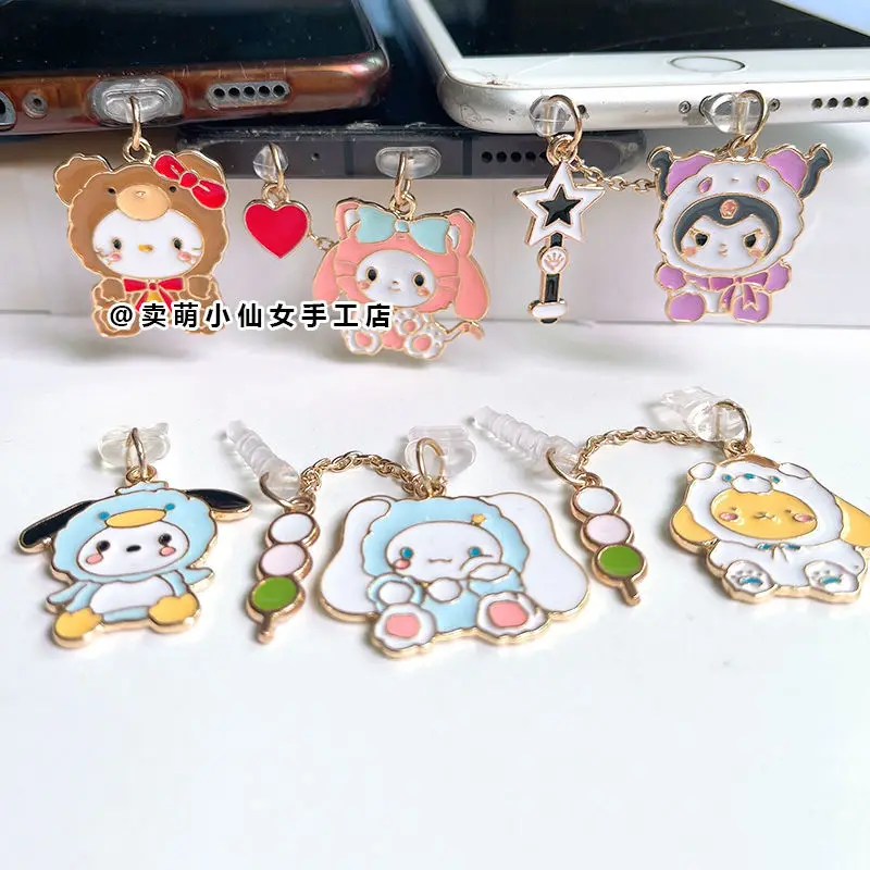Kawaii Sanrio зарядный порт Пылезащитная заглушка Mymelody Cinnamoroll Kuromi аксессуары Милая красота Iphone Type-C Android Подвеска подарок
Kawaii Sanrio зарядный порт Пылезащитная заглушка Mymelody Cinnamoroll Kuromi аксессуары Милая красота Iphone Type-C Android Подвеска подарок