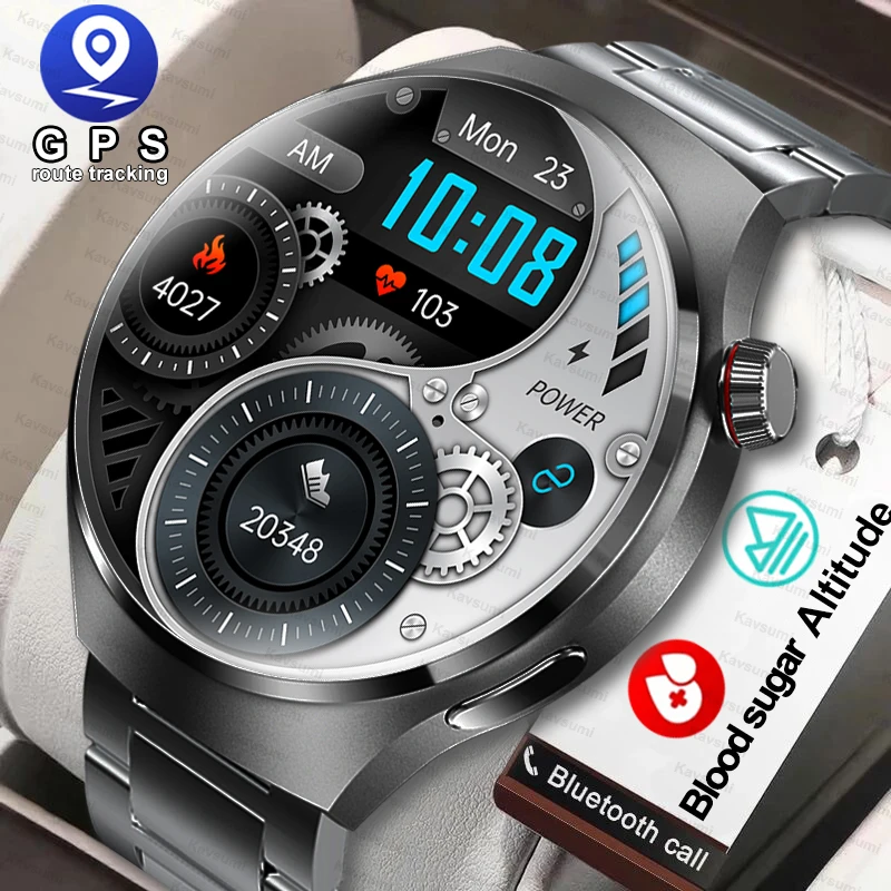 2023 New NFC Bluetooth Call GPS Motion Tracker Smart Watch Blood Sugar For Huawei Watch GT4 Pro For IOS Android Smartwatch Men
2023 New NFC Bluetooth Call GPS Motion Tracker Smart Watch Blood Sugar For Huawei Watch GT4 Pro For IOS Android Smartwatch Men