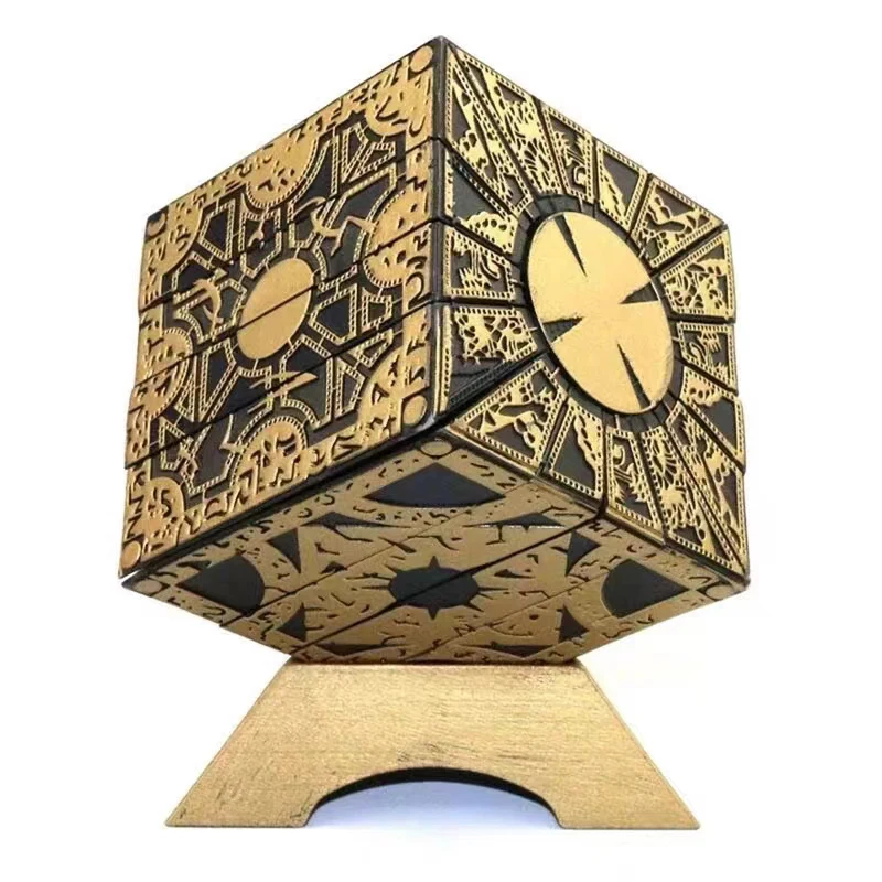 Блокировка кубика Hellraiser головоломка коробка подвижный ламент кубик рубика IQ игры дети взрослые тизер мозг игрушки
Блокировка кубика Hellraiser головоломка коробка подвижный ламент кубик рубика IQ игры дети взрослые тизер мозг игрушки