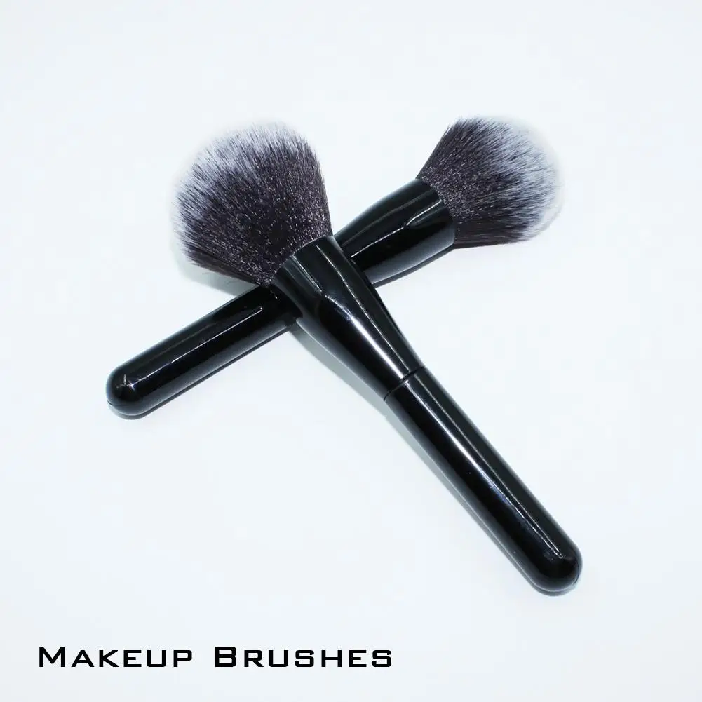 

Black Soft Makeup Brushes Large Powder Foundation Blush Wholesale Tools Makeup Up Brushes Brush Make Make-up Professionaly S9W7