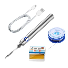 Protable Electric Soldering Iron Kit Rechargeable Soldering Iron 6seconds Tin Soldering Iron 510 Interface Soldering Iron Tip
Protable Electric Soldering Iron Kit Rechargeable Soldering Iron 6seconds Tin Soldering Iron 510 Interface Soldering Iron Tip
