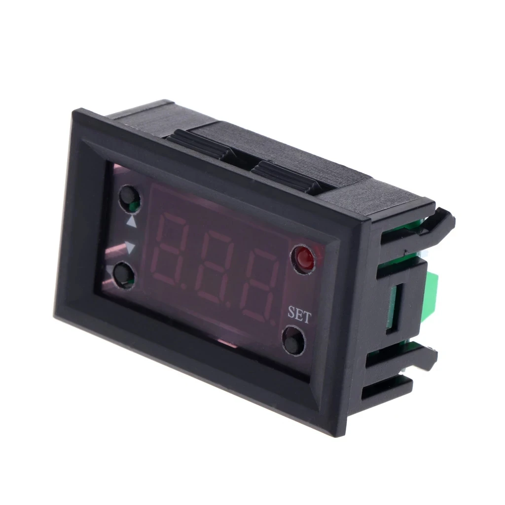 Microcomputer digital temperature controller W1218 Automatic electronic temperature control switch Temperature intelligenceW1218
Microcomputer digital temperature controller W1218 Automatic electronic temperature control switch Temperature intelligenceW1218