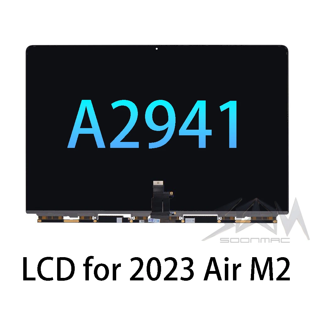 New A2941 LCD Display for Macbook Air M2 Retina 15.3 Inch Panel Screen Replacement 2023 Year
New A2941 LCD Display for Macbook Air M2 Retina 15.3 Inch Panel Screen Replacement 2023 Year