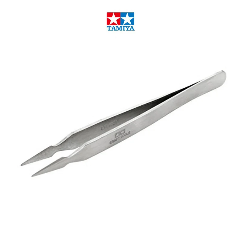 Tamiya 74052 Precision Stainless Steel Decal Tweezers Plastic Military Model Kit Art Doll Handicraft Building Making Tool
Tamiya 74052 Precision Stainless Steel Decal Tweezers Plastic Military Model Kit Art Doll Handicraft Building Making Tool