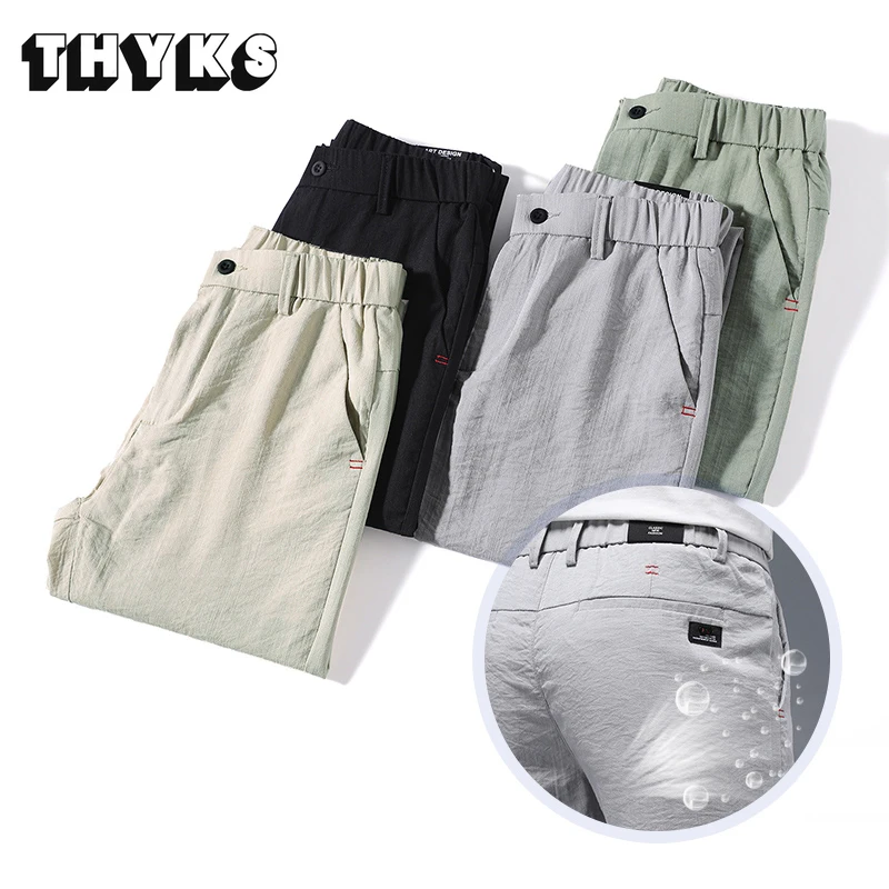 2022 Summer Thin Fabric Cool Slim Sports Linen Casual Pants Men Classic Basic Jogging Trousers Grey Black Men's Clothing 28-38
2022 Summer Thin Fabric Cool Slim Sports Linen Casual Pants Men Classic Basic Jogging Trousers Grey Black Men's Clothing 28-38