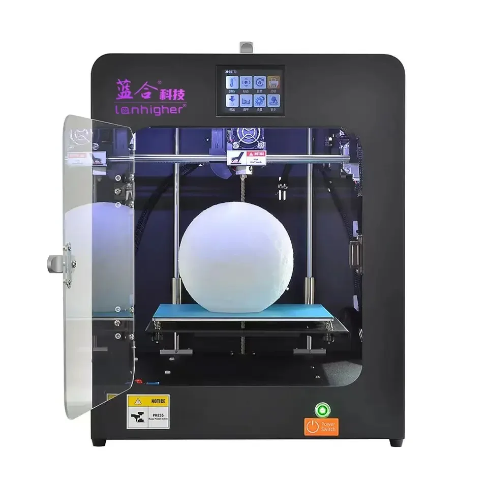 Used for educational business and 3D ABS TPULanhighlander popular intelligent control housing 250x250x250mm FDM 3D printer
Used for educational business and 3D ABS TPULanhighlander popular intelligent control housing 250x250x250mm FDM 3D printer