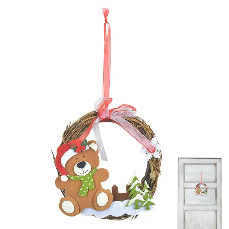 Christmas Decorations For Front Door 18cm Small Christmas Wreath Rattan Door Decor Snowman Santa Claus Reindeer Decor Door
Christmas Decorations For Front Door 18cm Small Christmas Wreath Rattan Door Decor Snowman Santa Claus Reindeer Decor Door