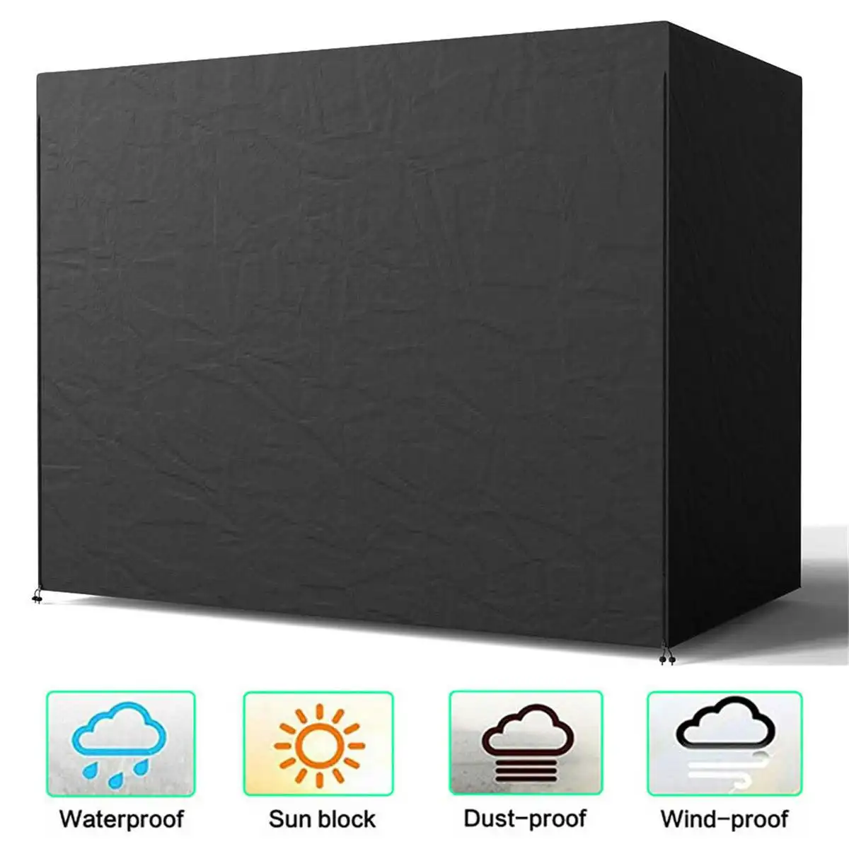 Swing Hammock Table Furniture Cover Waterproof Dustproof UV Protector Outdoor Patio Garden Rain Snow Chair Sofa covers
Swing Hammock Table Furniture Cover Waterproof Dustproof UV Protector Outdoor Patio Garden Rain Snow Chair Sofa covers