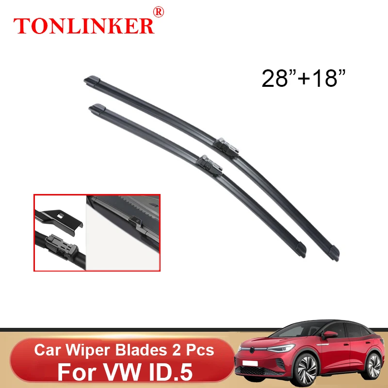 Автомобильные щетки стеклоочистителя TONLINKER для модели Volkswagen VW ID.5, ID5, 2021, 2022, автомобильные аксессуары, щетки стеклоочистителя переднего стекла, товары
Автомобильные щетки стеклоочистителя TONLINKER для модели Volkswagen VW ID.5, ID5, 2021, 2022, автомобильные аксессуары, щетки стеклоочистителя переднего стекла, товары