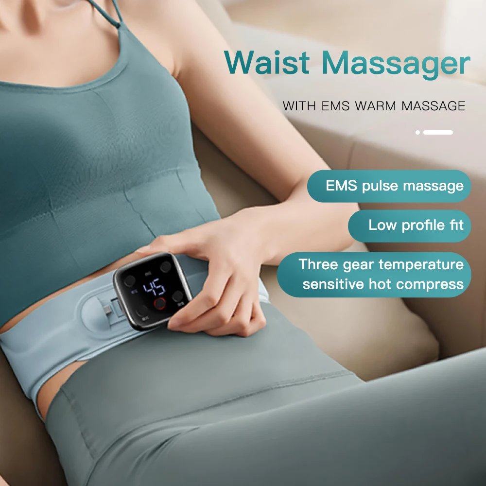 Pulse Waist Back Massager Vibration Massager Heat Waist Lumbar Massager Relieve Lumbar Spine Stiffness Reduce Pain Relax Muscle
Pulse Waist Back Massager Vibration Massager Heat Waist Lumbar Massager Relieve Lumbar Spine Stiffness Reduce Pain Relax Muscle