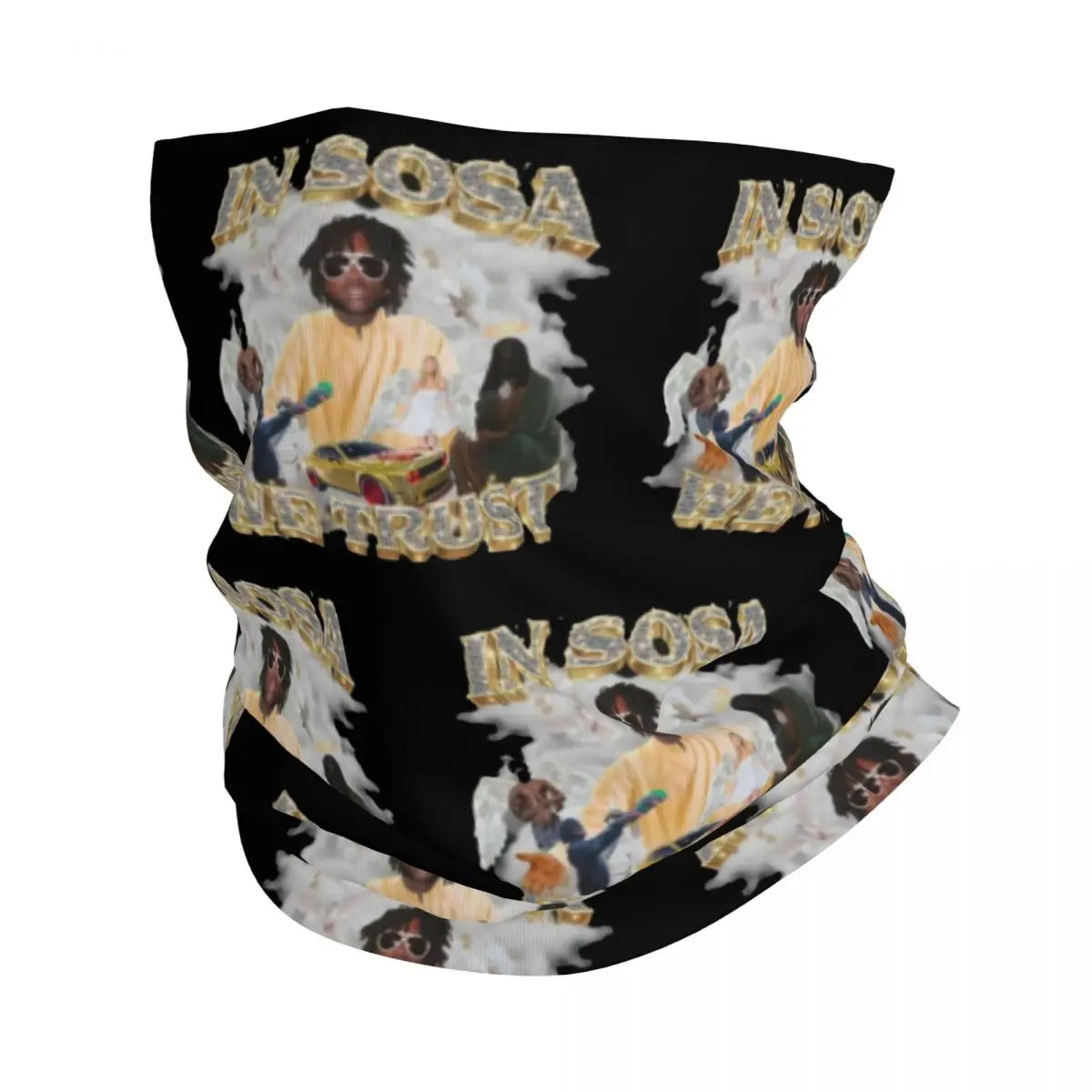 In Sosa We Trust Chief Keef Bandana Neck Gaiter Balaclavas Face Mask Scarf Multifunctional Cycling Fishing Unisex All Season
In Sosa We Trust Chief Keef Bandana Neck Gaiter Balaclavas Face Mask Scarf Multifunctional Cycling Fishing Unisex All Season