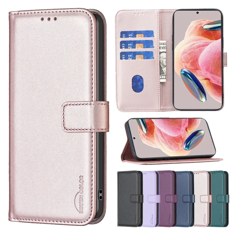 

Wallet Cover Magnetic Flip Leather Case For Xiaomi 13T 12T 11T Redmi 12 12C 10 9A 9T Note 13 13 Pro 12S 12 Pro Plus 11 10 9 Pro