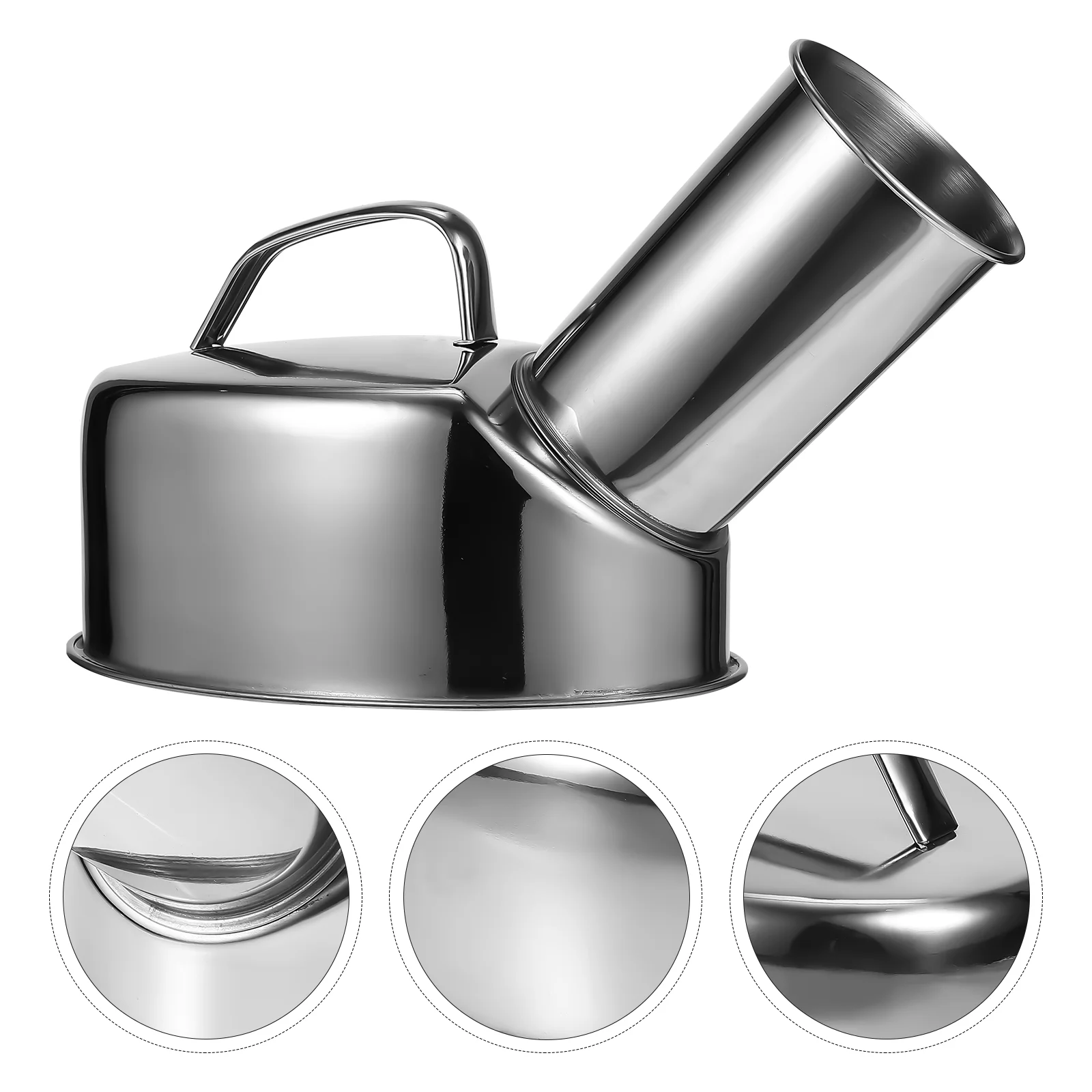 Rustproof Stainless Steel Man Urinal Portable Male Patient Urinal Potty Aid Bottle Man Toilet Supply For Outdoor Hospital Care
Rustproof Stainless Steel Man Urinal Portable Male Patient Urinal Potty Aid Bottle Man Toilet Supply For Outdoor Hospital Care