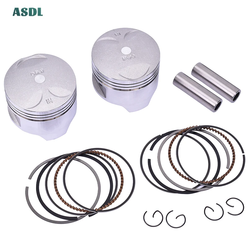 64.25mm Pin 15mm Motorcycle Engine Piston and Ring Kit For HONDA Steed 400 BROS 400 +25 Oversize 0.25 +0.25mm
64.25mm Pin 15mm Motorcycle Engine Piston and Ring Kit For HONDA Steed 400 BROS 400 +25 Oversize 0.25 +0.25mm