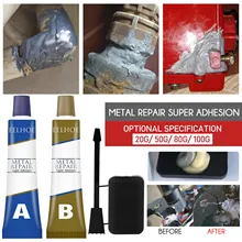 New Metal Super Glue Repairing Adhesive Quick-drying Waterproof High Temperature Resistant Welding Glue Iron Steel Casting Agent
New Metal Super Glue Repairing Adhesive Quick-drying Waterproof High Temperature Resistant Welding Glue Iron Steel Casting Agent