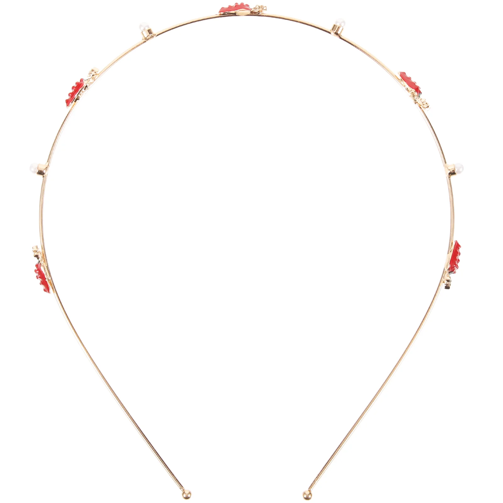 Strawberry Headband Alloy Women Headdress Wash Face Hairband Decorate Pearl Wedding Lovely Accessories (iron) Elegant
Strawberry Headband Alloy Women Headdress Wash Face Hairband Decorate Pearl Wedding Lovely Accessories (iron) Elegant