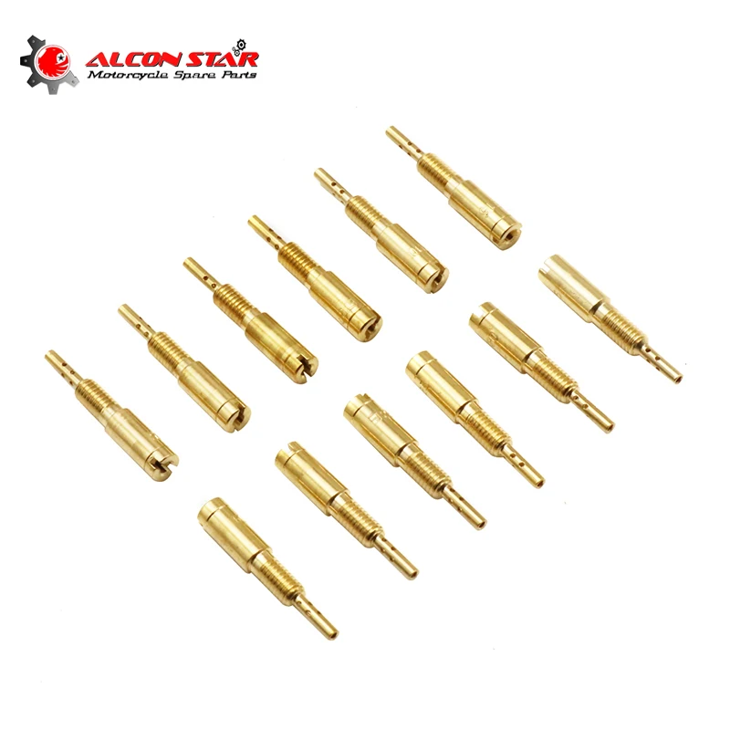 Alconstar-New Pilot Jets Slow Jet #10-#60 For Mikuni HS40 HSR42/45/48 RS34-RS40 TM33 TM36 TM40 VM28/486 for Mikuni Carb VM28/486
Alconstar-New Pilot Jets Slow Jet #10-#60 For Mikuni HS40 HSR42/45/48 RS34-RS40 TM33 TM36 TM40 VM28/486 for Mikuni Carb VM28/486