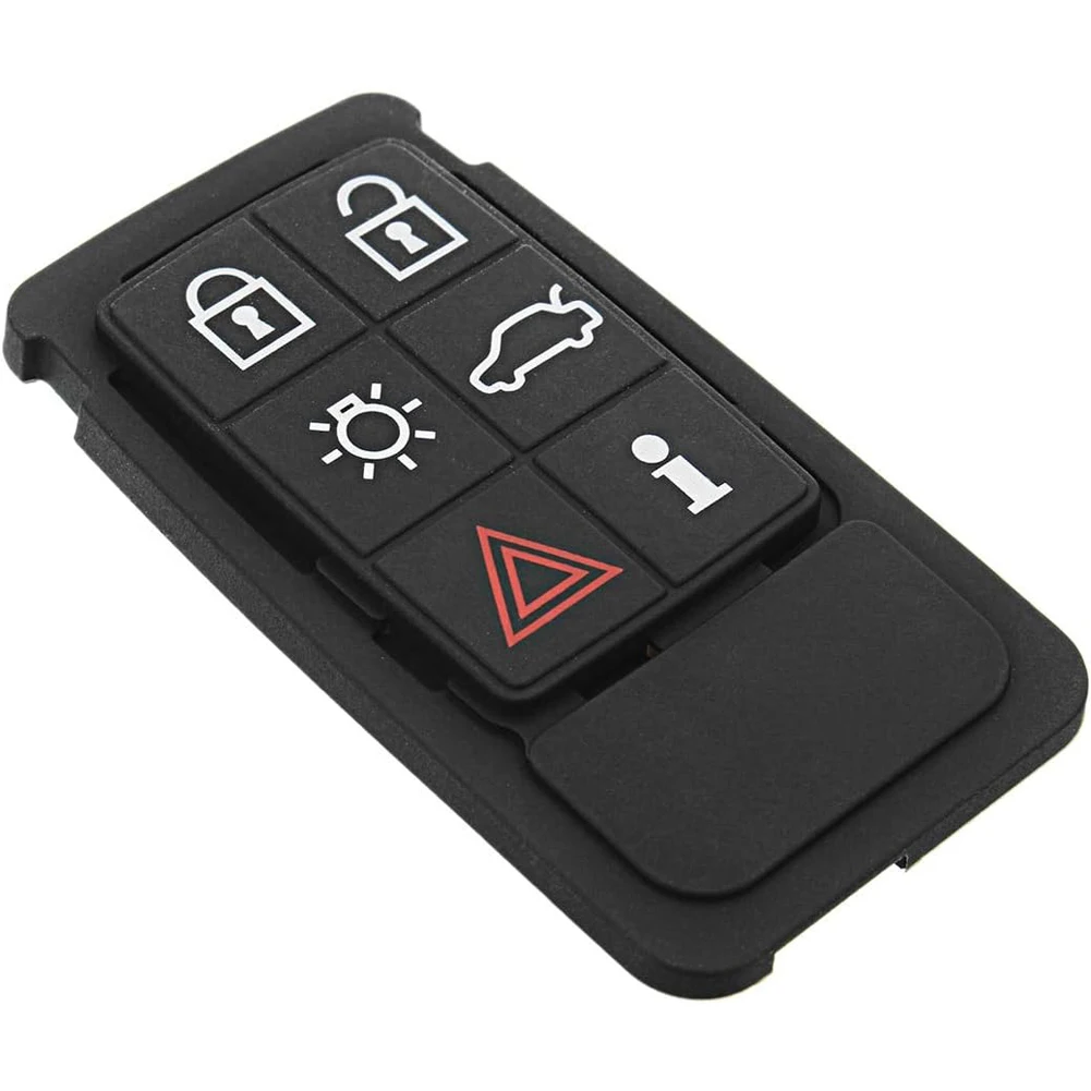 

Car Key Pads Remote Car Key Fob Case Pad For Volvo XC60 V70 S60 S80 Remote Key Fob Pads Rubber None Wear-resistant