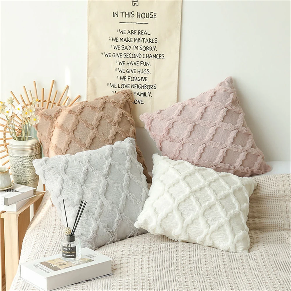 Soft Decor Plush Pillow Cozy Cushion Cover 45x45cm Home Decor Throw Pillow Cover Living Room Bedroom Sofa Christmas Car Gife
Soft Decor Plush Pillow Cozy Cushion Cover 45x45cm Home Decor Throw Pillow Cover Living Room Bedroom Sofa Christmas Car Gife