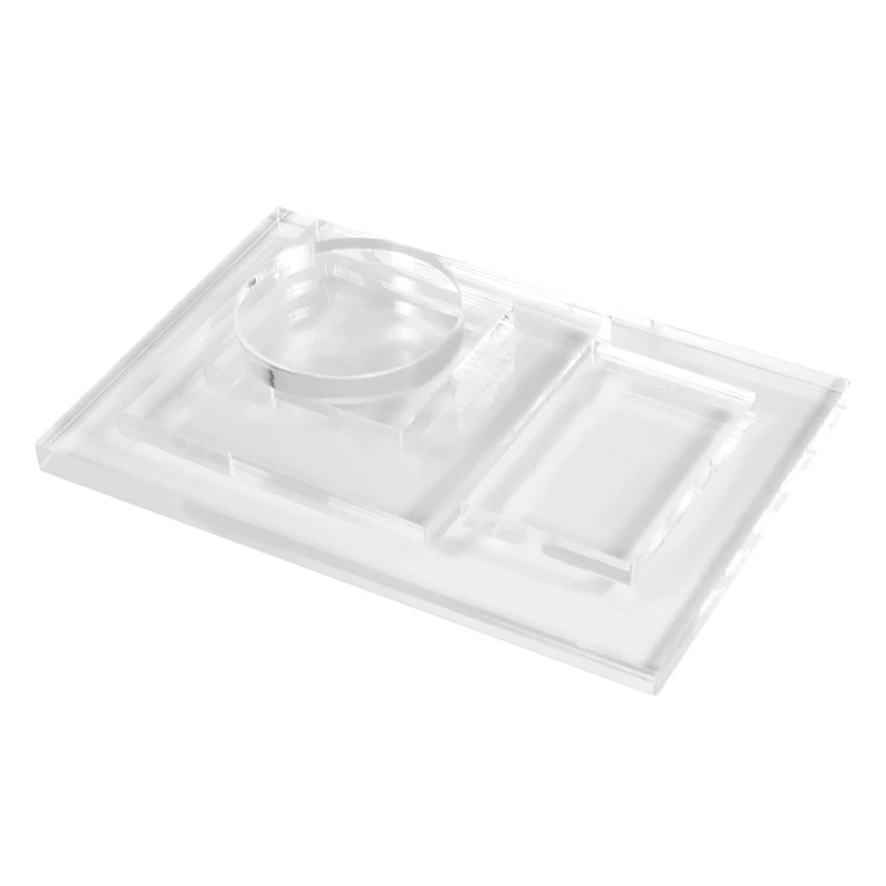 Набор прозрачных акриловых блоков для штампов, подставки для скрапбукинга «сделай сам», 5 шт. 
Набор прозрачных акриловых блоков для штампов, подставки для скрапбукинга «сделай сам», 5 шт.