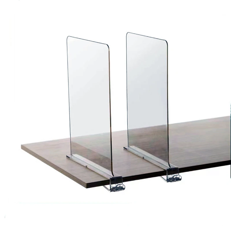 4PCS Transparent Acrylic thicken Partition Wardrobe Classification Clothes board bookcase Storage Hat Towel Shelf Dividers
4PCS Transparent Acrylic thicken Partition Wardrobe Classification Clothes board bookcase Storage Hat Towel Shelf Dividers