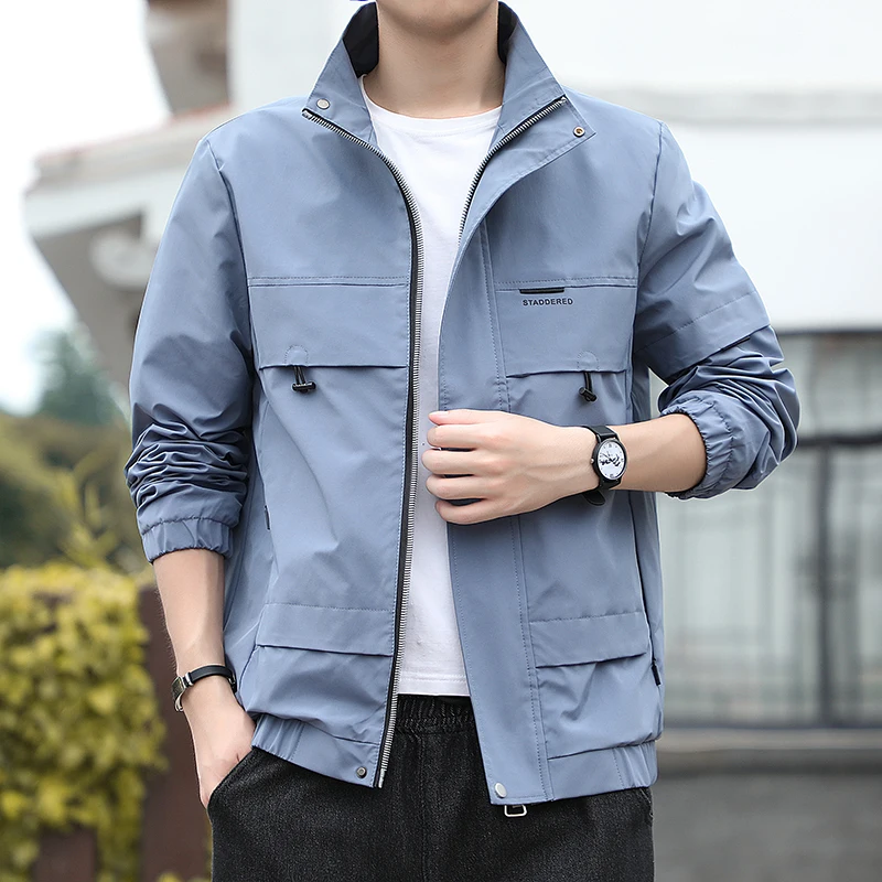 

2024 Spring and Autumn Season New Korean Versatile Trendy Jacket Men's Loose Short Fashion Casual Windbreaker Coat 5XL