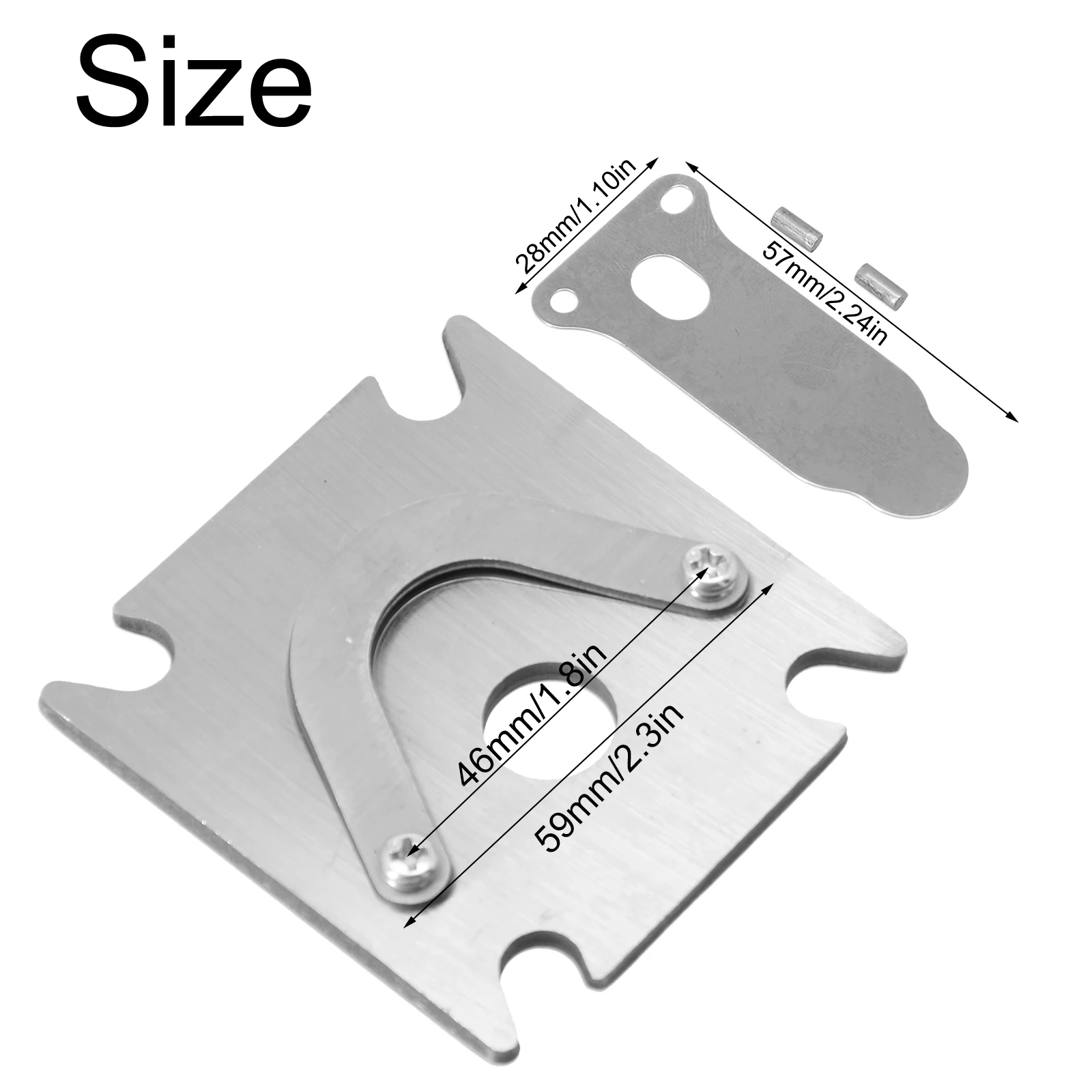 High Quality Valve Plate Parts Hardware Replacement 1/2.5/3/4P 48x62mm 57mm / 2.2in Accessories Air Compressor
High Quality Valve Plate Parts Hardware Replacement 1/2.5/3/4P 48x62mm 57mm / 2.2in Accessories Air Compressor