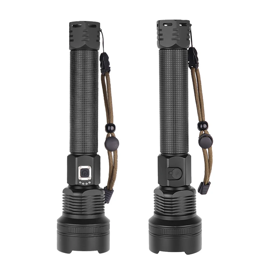 Big Charger Flashlight High Lumen Long Range Outdoor Lanyard Quality Switch Strong Torch Zoomable Luz Negra Portable Accessories
Big Charger Flashlight High Lumen Long Range Outdoor Lanyard Quality Switch Strong Torch Zoomable Luz Negra Portable Accessories