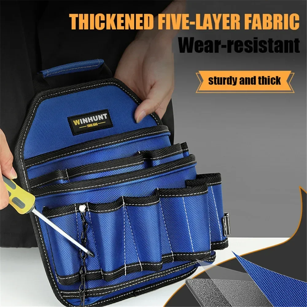 Tool Waist Bag Quick Release with Belt High-quality Multifunction Tool Organizer Tool Pouch for Carpenter Electrician Tools
Tool Waist Bag Quick Release with Belt High-quality Multifunction Tool Organizer Tool Pouch for Carpenter Electrician Tools