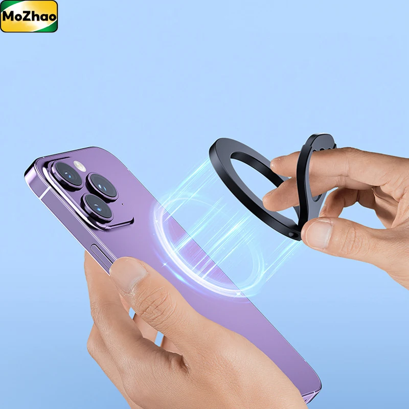 MoZhao Mobile Phone Ring Buckle Magnetic Mobile Phone Holder Car Holder Universal MagSafe Rotating Folding Support Stand
MoZhao Mobile Phone Ring Buckle Magnetic Mobile Phone Holder Car Holder Universal MagSafe Rotating Folding Support Stand