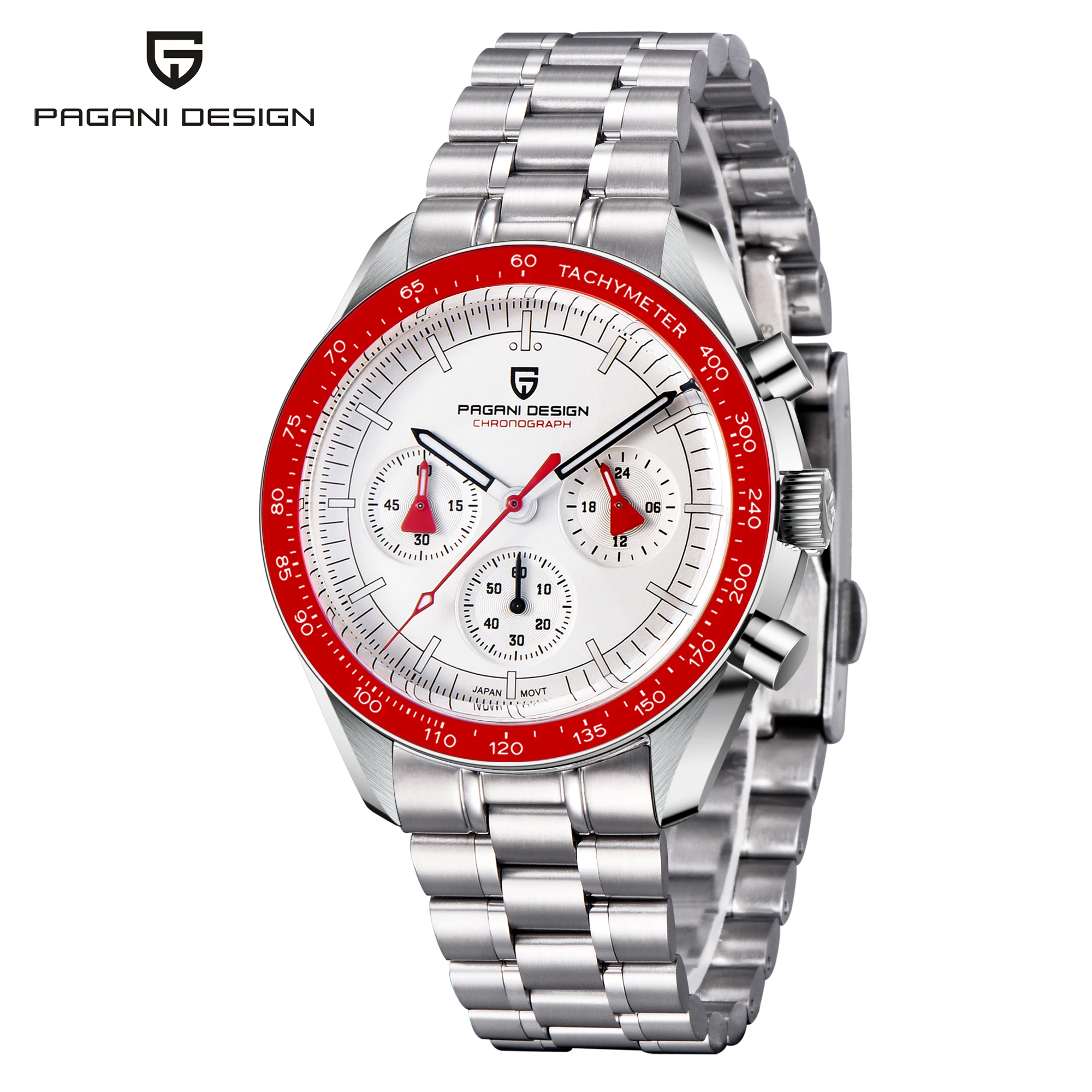 

PAGANI DESIGN 2023 New AK project Brand Luxury Quartz Watch Men Sport Chronograph Automatic Date AR Sapphire crystal Wrist watch