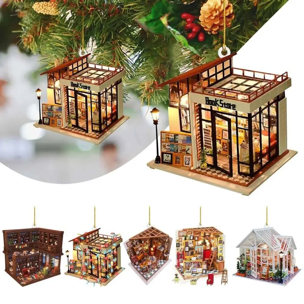 Christmas Tree Bookcase Pendant Decor Book Lover Hanging With Lanyard Acrylic Mini Bookstore Shape Festival Decor For Party
Christmas Tree Bookcase Pendant Decor Book Lover Hanging With Lanyard Acrylic Mini Bookstore Shape Festival Decor For Party