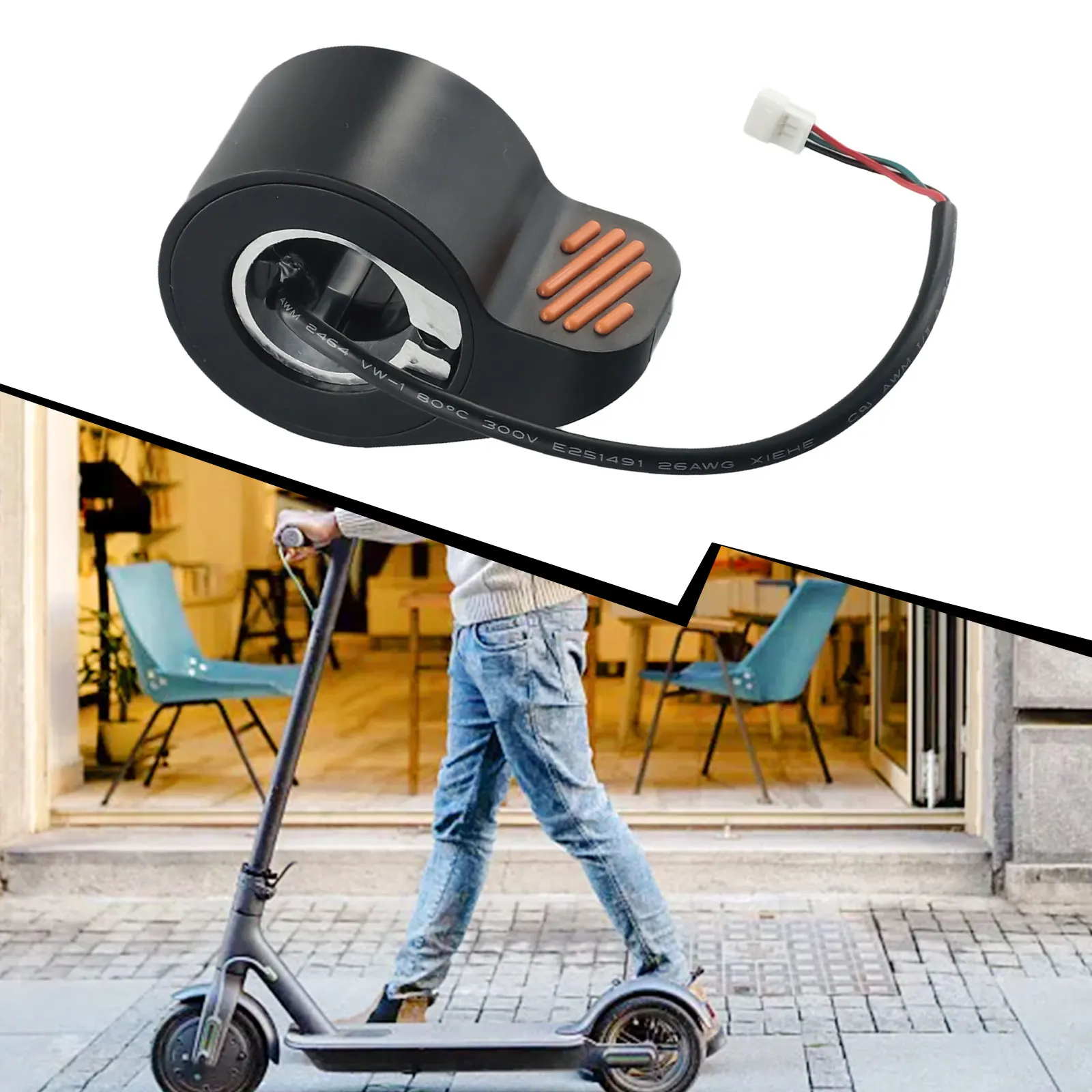 Enhance Your Riding Experience With This Thumb Throttle Accelerator For Ninebot F20 F30 F40 Electric Scooter Order Now!
Enhance Your Riding Experience With This Thumb Throttle Accelerator For Ninebot F20 F30 F40 Electric Scooter Order Now!