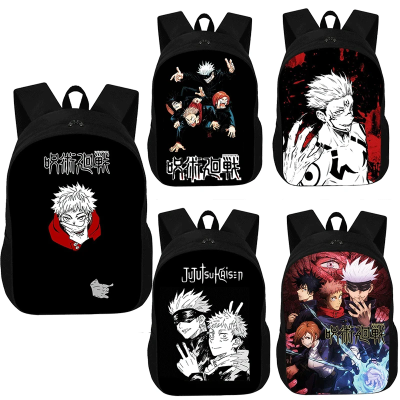 Anime Jujutsu Kaisen Backpack For 6-18 Years Old Children School Bag Gojo Satoru Yuji Itadori Book Bag Student Gift
Anime Jujutsu Kaisen Backpack For 6-18 Years Old Children School Bag Gojo Satoru Yuji Itadori Book Bag Student Gift