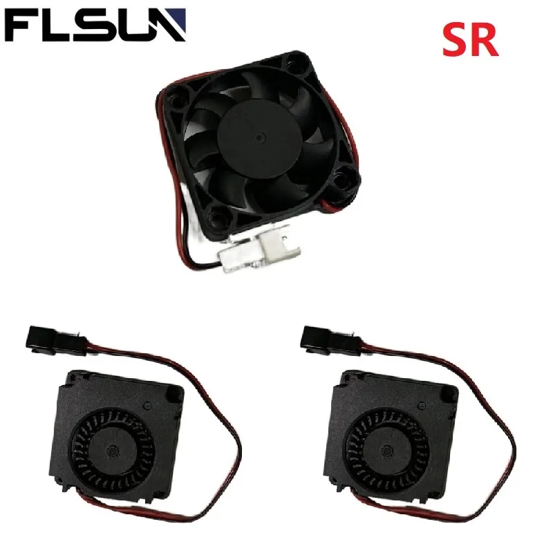 

FLSUN SR Cooling Heat Dissipation Fan 3d Printer Accessories 24v Effector Parts Cable 140mm