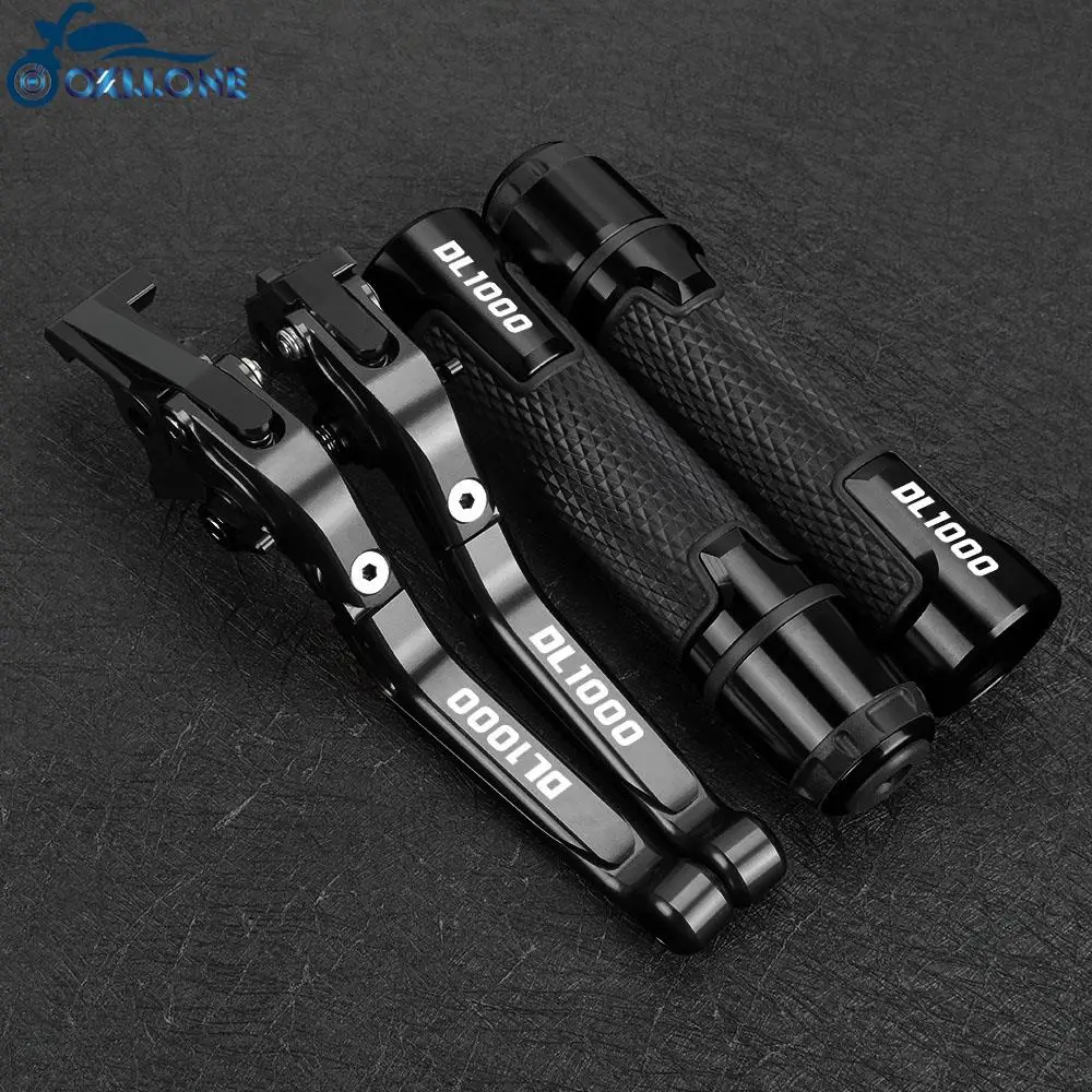 FOR SUZUKI DL 1000 DL1000 V-Strom /XT 2002-2021 Motorcycle Accessories CNC Adjustable Clutch Brake Lever Handlebar grips ends
FOR SUZUKI DL 1000 DL1000 V-Strom /XT 2002-2021 Motorcycle Accessories CNC Adjustable Clutch Brake Lever Handlebar grips ends