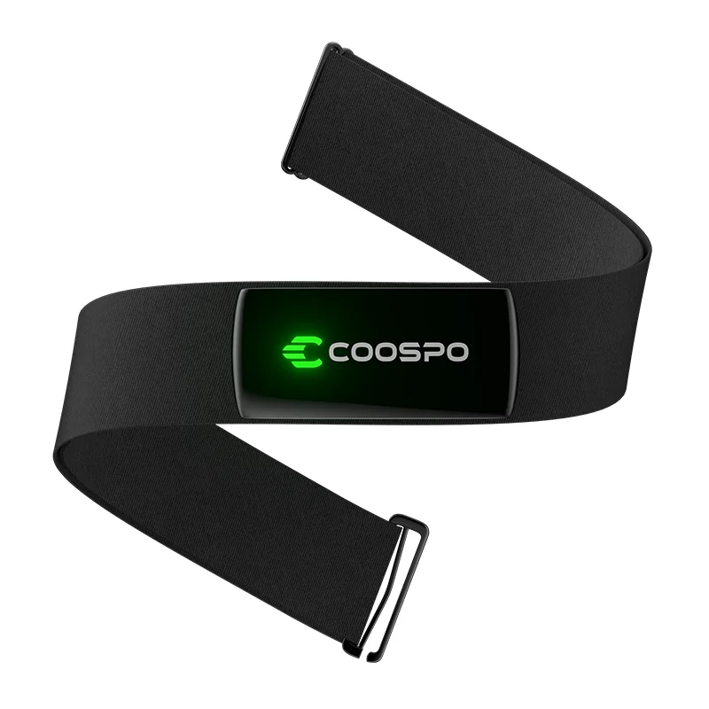 

COOSPO H9Z Rechargeable Heart Rate Monitor Chest Strap Bluetooth5.0 ANT+ HR Sensor HRM IP67Waterproof Use For Wahoo/Zwift/Garmin