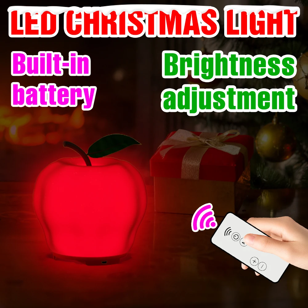 Apple Led Rechargeable Lamp Projectors Portable Night light Christmas Gift Decoration Atmosphere Table lamp Cute Animal Cartoon
Apple Led Rechargeable Lamp Projectors Portable Night light Christmas Gift Decoration Atmosphere Table lamp Cute Animal Cartoon