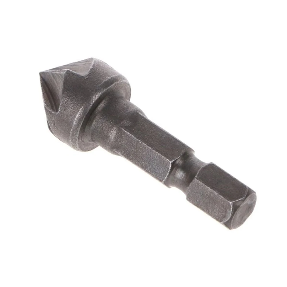Power Tools Chamfering Tool Countersink Drill Debur Gray Woodworking 1/4\\\\\\\\\\\\\\\" Hexagonal Shank 1pcs 45# Steel 5 Flute
Power Tools Chamfering Tool Countersink Drill Debur Gray Woodworking 1/4\\\\\\\\\\\\\\\" Hexagonal Shank 1pcs 45# Steel 5 Flute