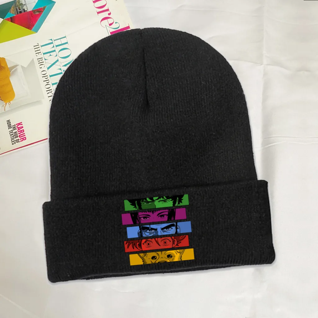 Cowboy Bebop Spike Anime Skullies Beanies Caps The Crew Eyes Knitted Winter Warm Bonnet Hats Unisex Ski Cap
Cowboy Bebop Spike Anime Skullies Beanies Caps The Crew Eyes Knitted Winter Warm Bonnet Hats Unisex Ski Cap